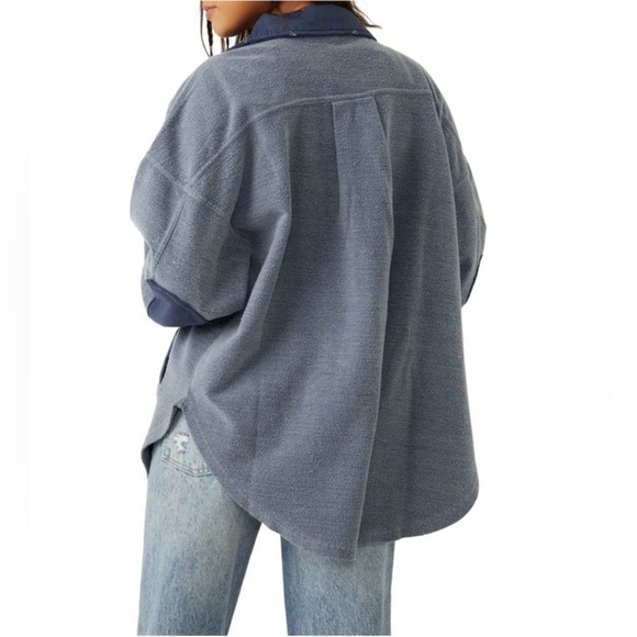 Free People We the Free Ruby Fleece Shirt Jacket - Picture 4 of 10